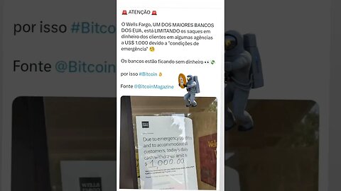 Bitcoin é sua liberdade dos bancos #criptomoedas #bitcoin #mercadofinanceiro