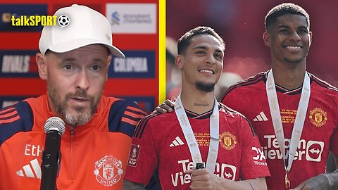 Manchester United Manager Erik ten Hag Provides An Injury Update On Antony & Marcus Rashford! 👀🔥| TP