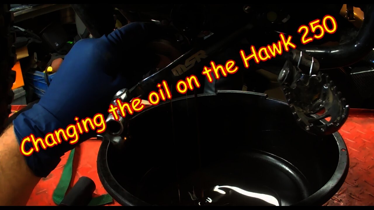 [E24] Hawk 250 RPS Changing the oil. Dual_sport enduro China dualsport