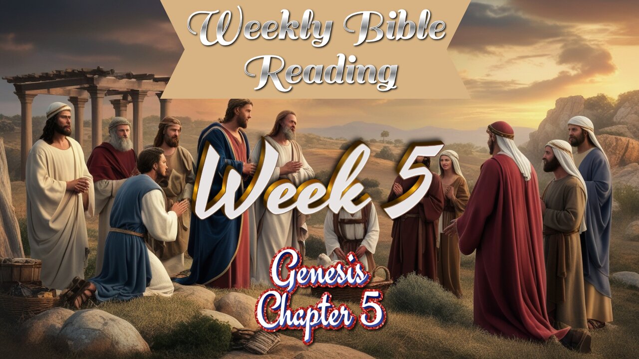 📖 Weekly Bible Reading Series : 🌎 Genesis Chapter 5 ✝️