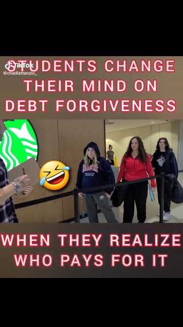 WAIT 🤔 WHO PAYS FOR STUDENT DEBT FORGIVENESS 😳