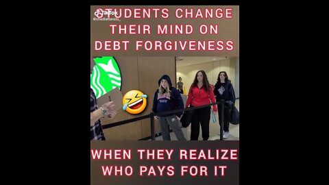 WAIT 🤔 WHO PAYS FOR STUDENT DEBT FORGIVENESS 😳