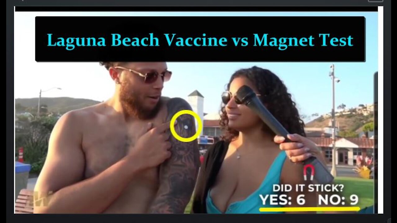 YouTube's 'Targeted Individual' Censorship Program and the Laguna Beach Vaccine vs Magnet Test