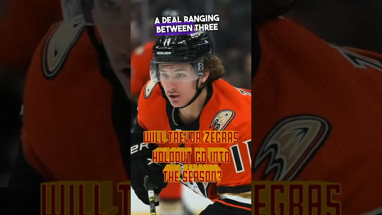 Will Trevor Zegras’ holdout last into the season? | #flytogether #nhl #bigapplehockey