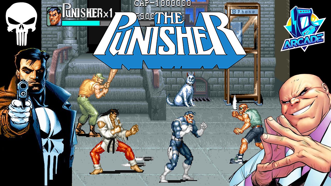 The Punisher - (ARCADE - FULL GAME) - Longplay / Playthrough