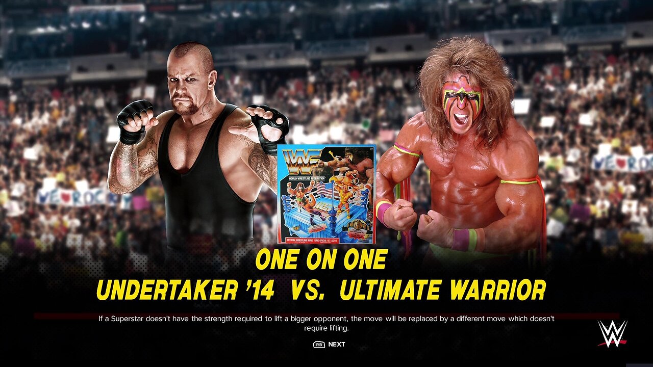 WWE 2k24 Undertaker vs Ultimate Warrior