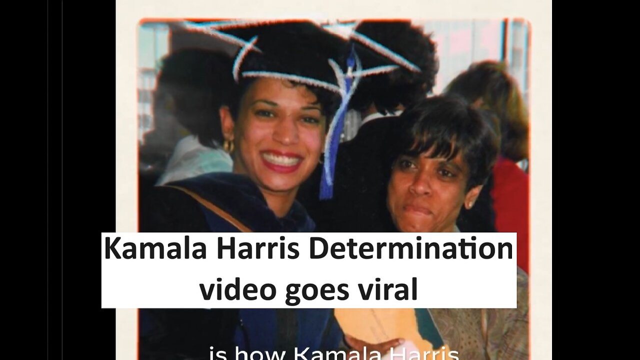 Kamala Harris determination bio campaign video