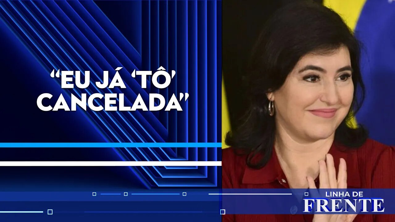 Em vídeo que circula na web, Tebet admite que apoio a Lula lhe causou rejeição | LINHA DE FRENTE