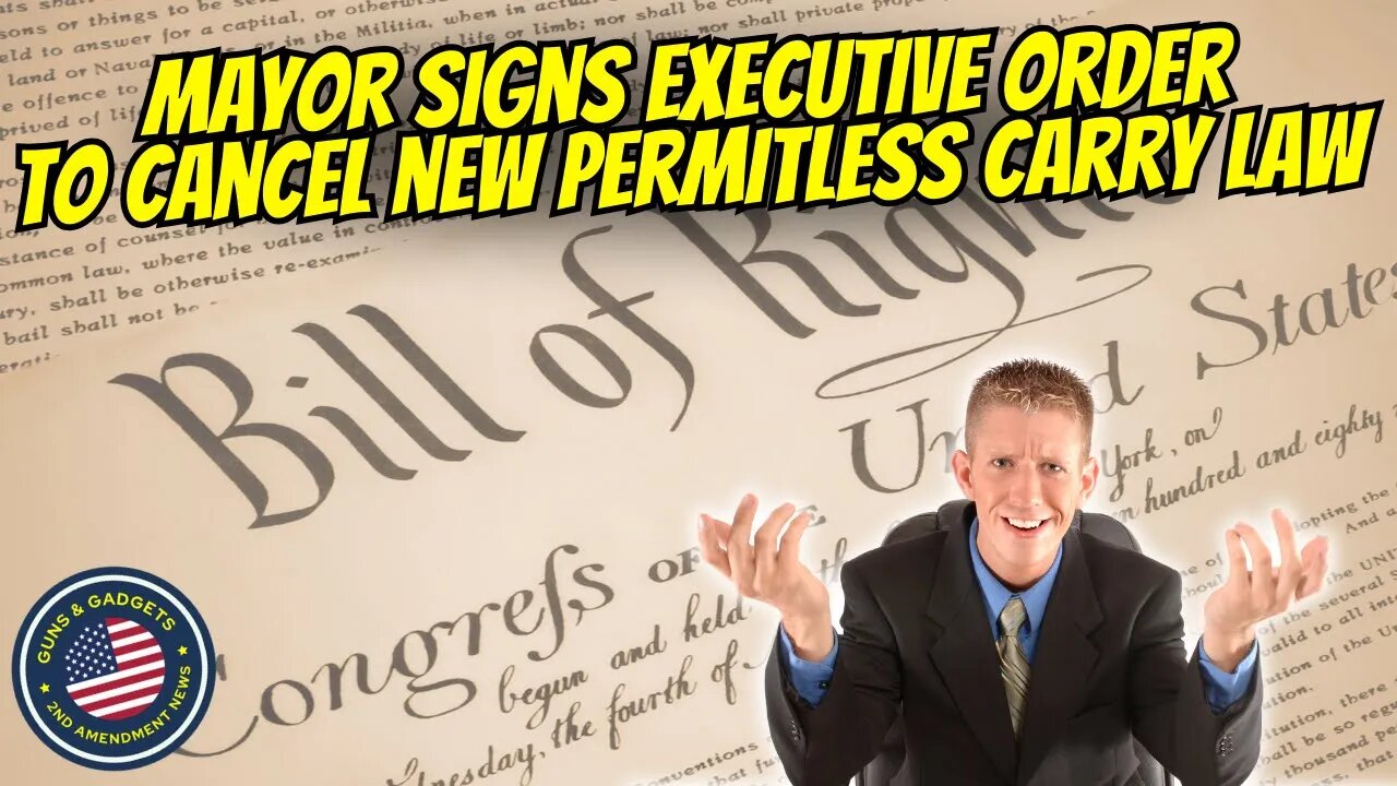 Mayor's Executive Order Cancels New Permitless Carry Law