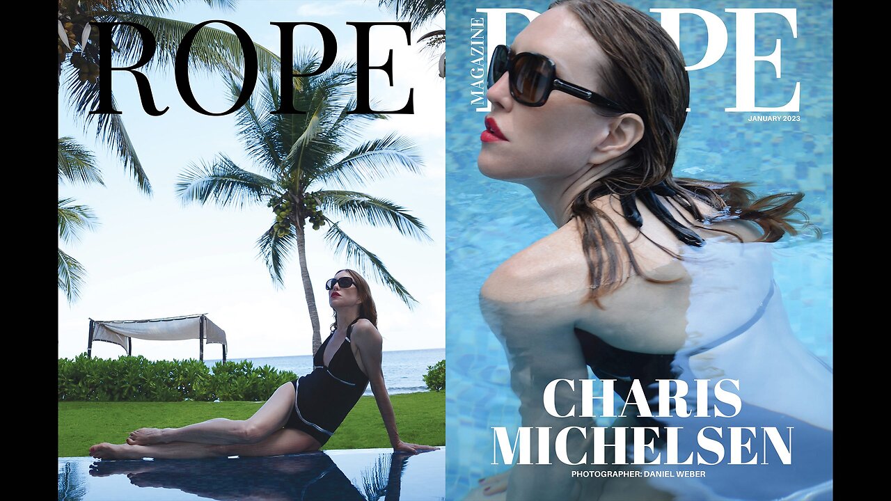 ROPE MAGAZIINE FEATURED CHARIS MICHELSEN ON THE FRONT AND BACK COVER OF THEIR JANUARY 2023 ISSUE