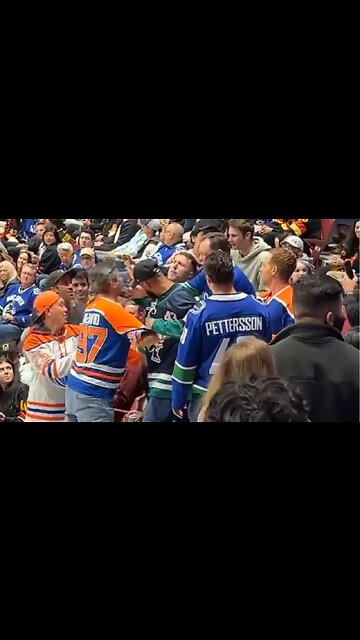 Hockey Season In Vancouver Started With A Giant Brawl In The Stands