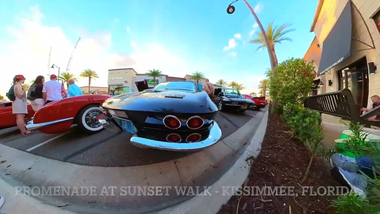 1967 Chevy Corvette - Promenade at Sunset Walk - Kissimmee, Florida #chevycorvette #insta360