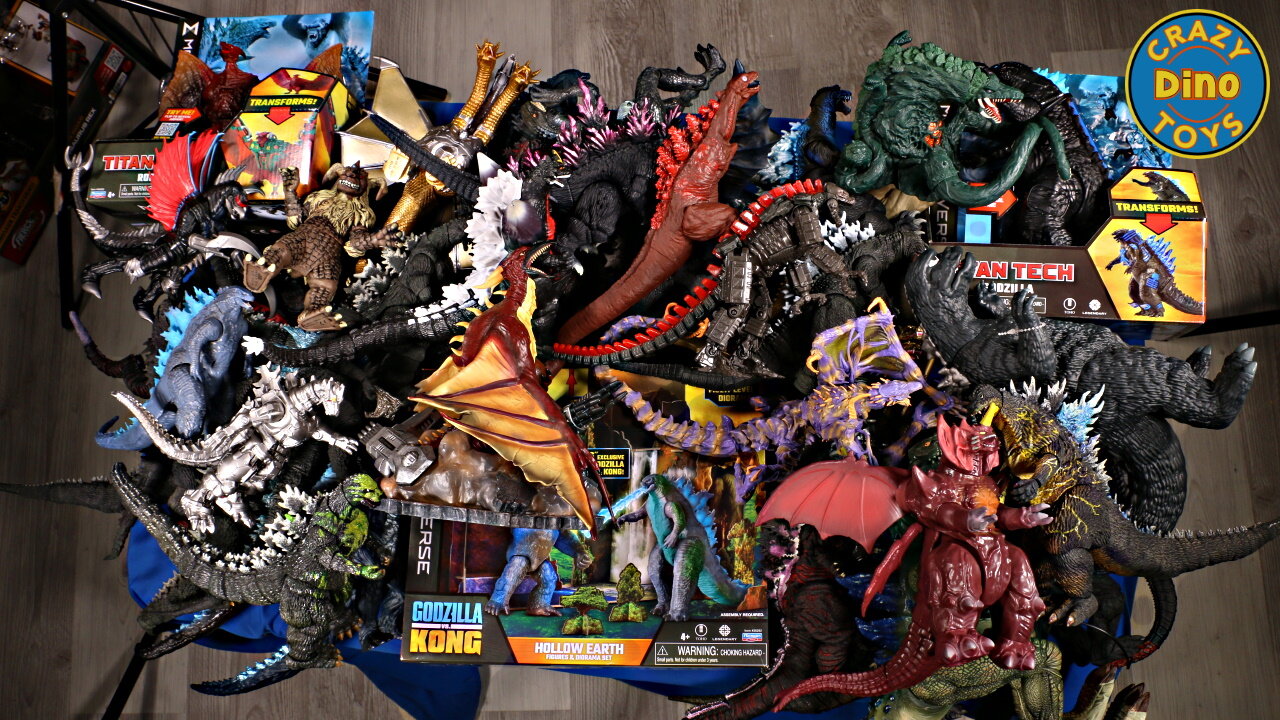 NEW Huge Box Godzilla VS Kong Toy Haul Monsterverse! #GodzillaToys #KingKongToys Thousands Dollars