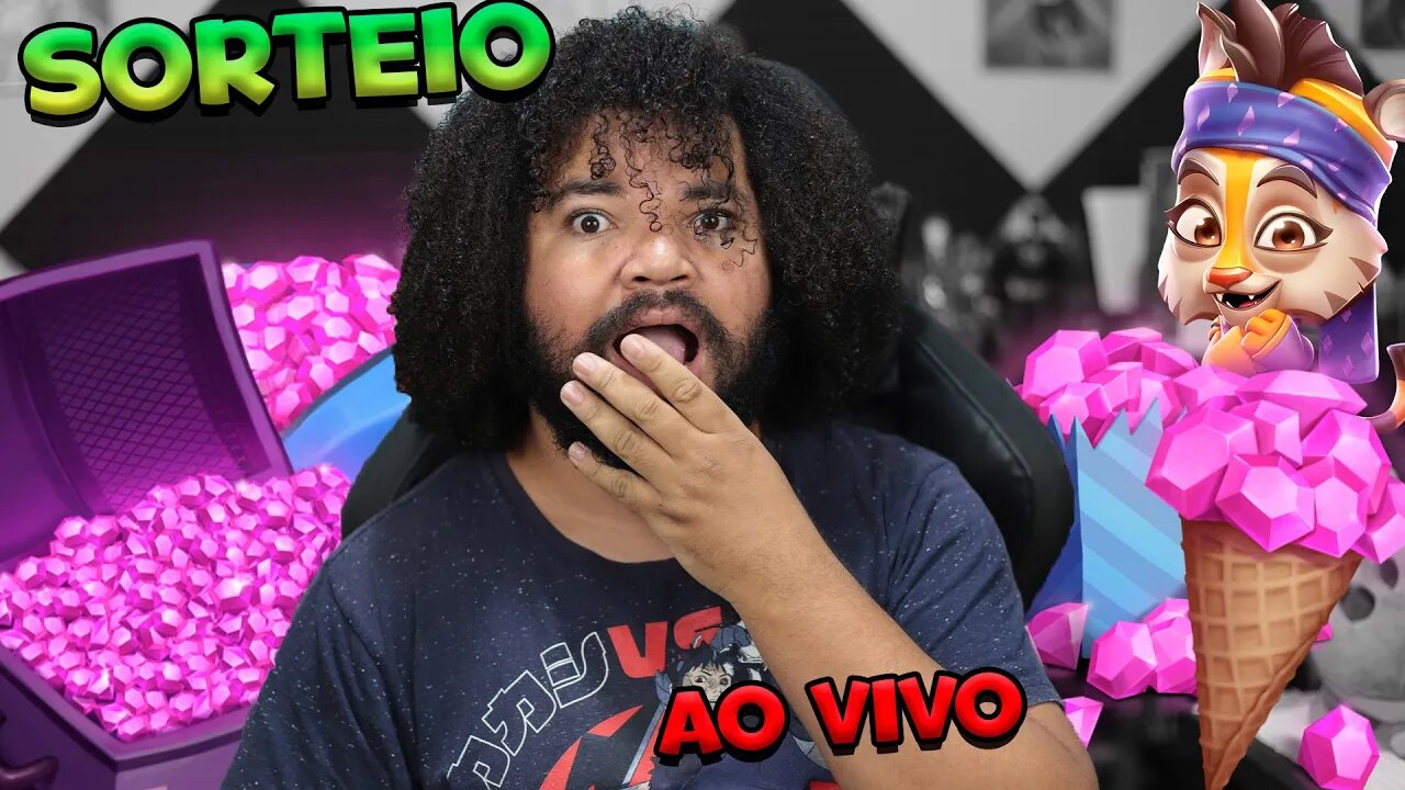 SORTEIO 5 MIL GEMAS AO VIVO! FELIZ ANIVERSÁRIO PARA MIM ^^