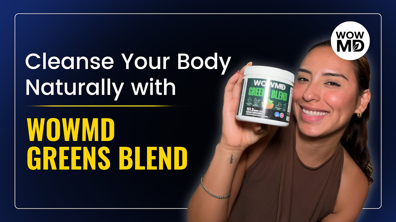 WOWMD Greens Blend Review: My Secret to Detoxing (WATCH NOW!!)