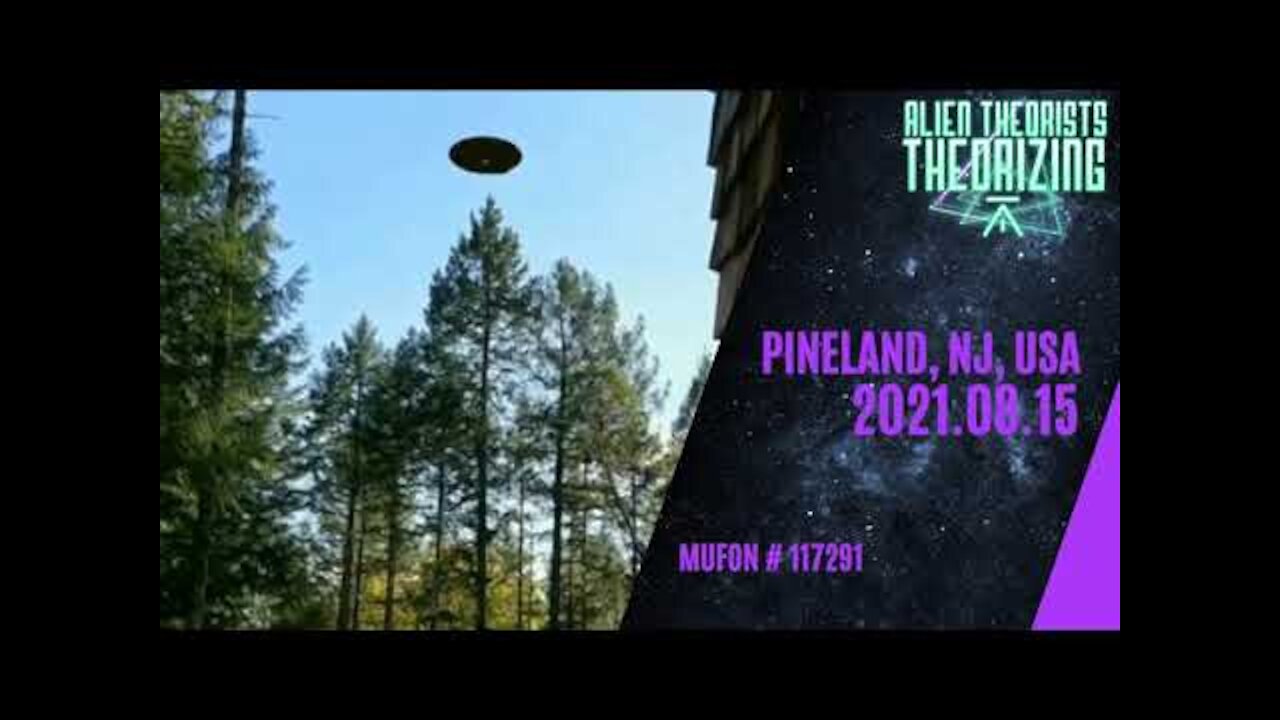 2 DISC UFO'S CAUGHT ON CAMERA OUTSIDE CABIN IN PINELANDS, NJ...HOAX? | ALIEN THEORISTS THEORIZING