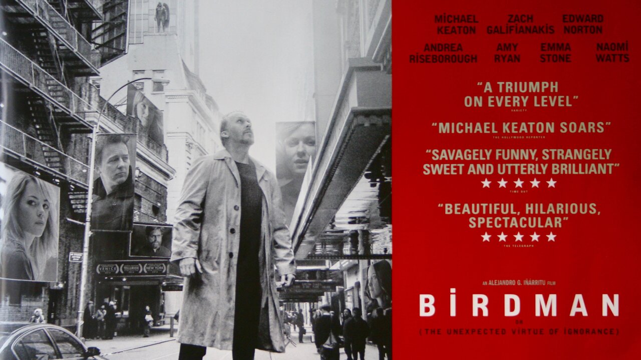 "Birdman or The Unexpected Virtue of Ignorance" (2014) Directed by Alejandro González Iñárritu