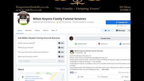 Supporter Video | News roundup | Funeral Director speaks about what he sees