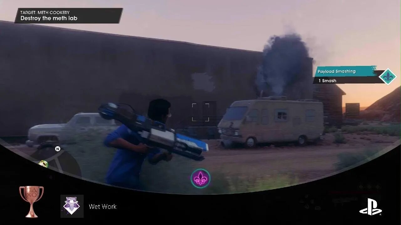 Saints Row trophy