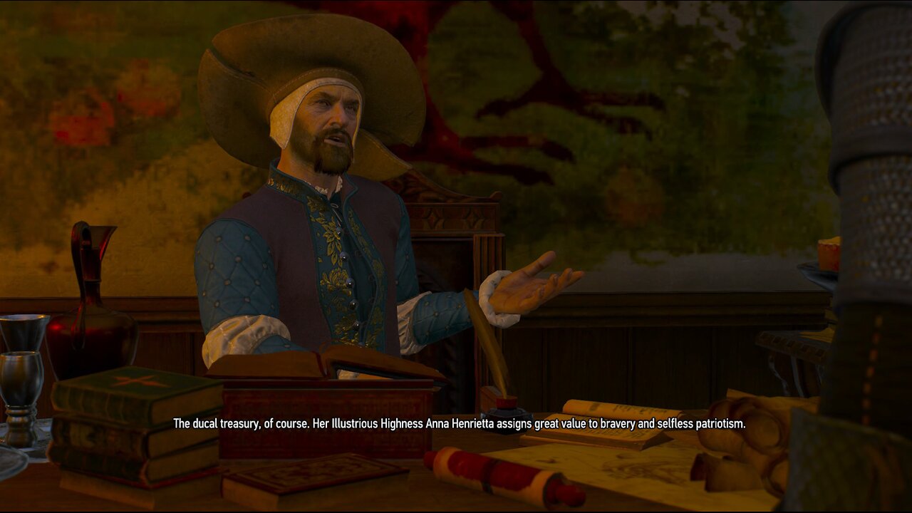 The Witcher 3 knight for hire
