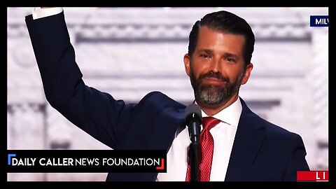 Donald Trump Jr Speaks At The Republican National Convention