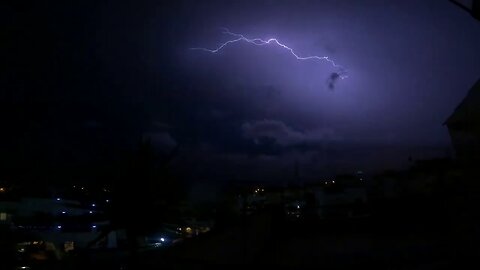 "Incredible! Witness the Most Intense Lightning Storm in Spain Ever!"