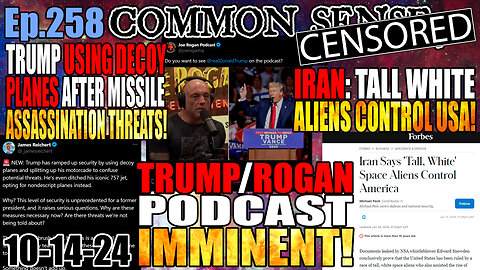 Ep.258 Coachella Assassination Attempt is FAKE NEWS! TRUMP/ROGAN PODCAST IMMINENT! GUEST: Mark Putrino, Trump Using Decoy Planes, Iran: Tall White Aliens Control USA