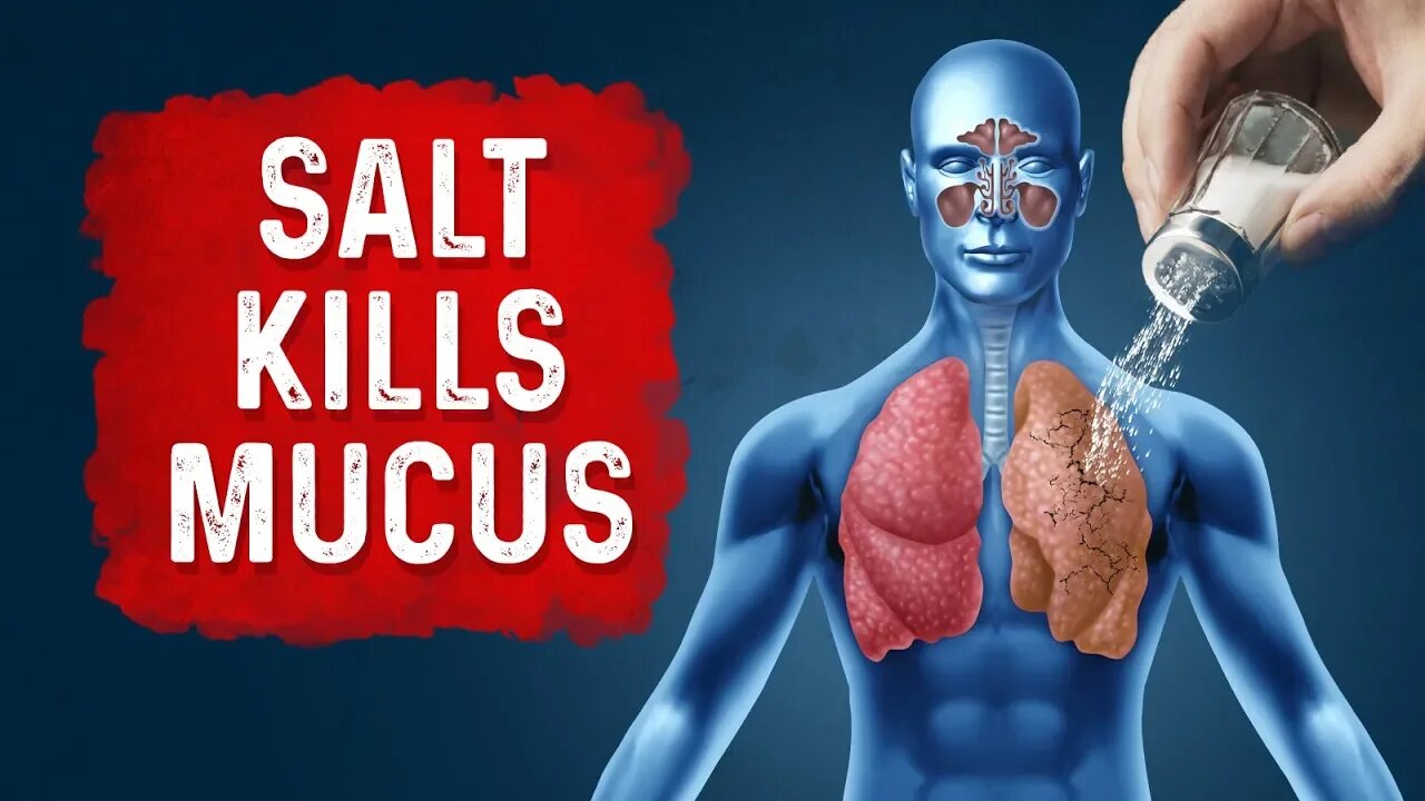 Reduce Respiratory Mucus with Salt - Dr.Berg On Chest Infection, Chronic Bronchitis & Lung Cleanse