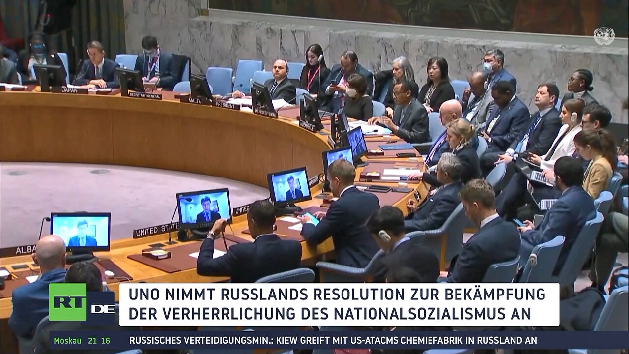 UN billigt Russlands Resolution gegen Verherrlichung des Nationalsozialismus