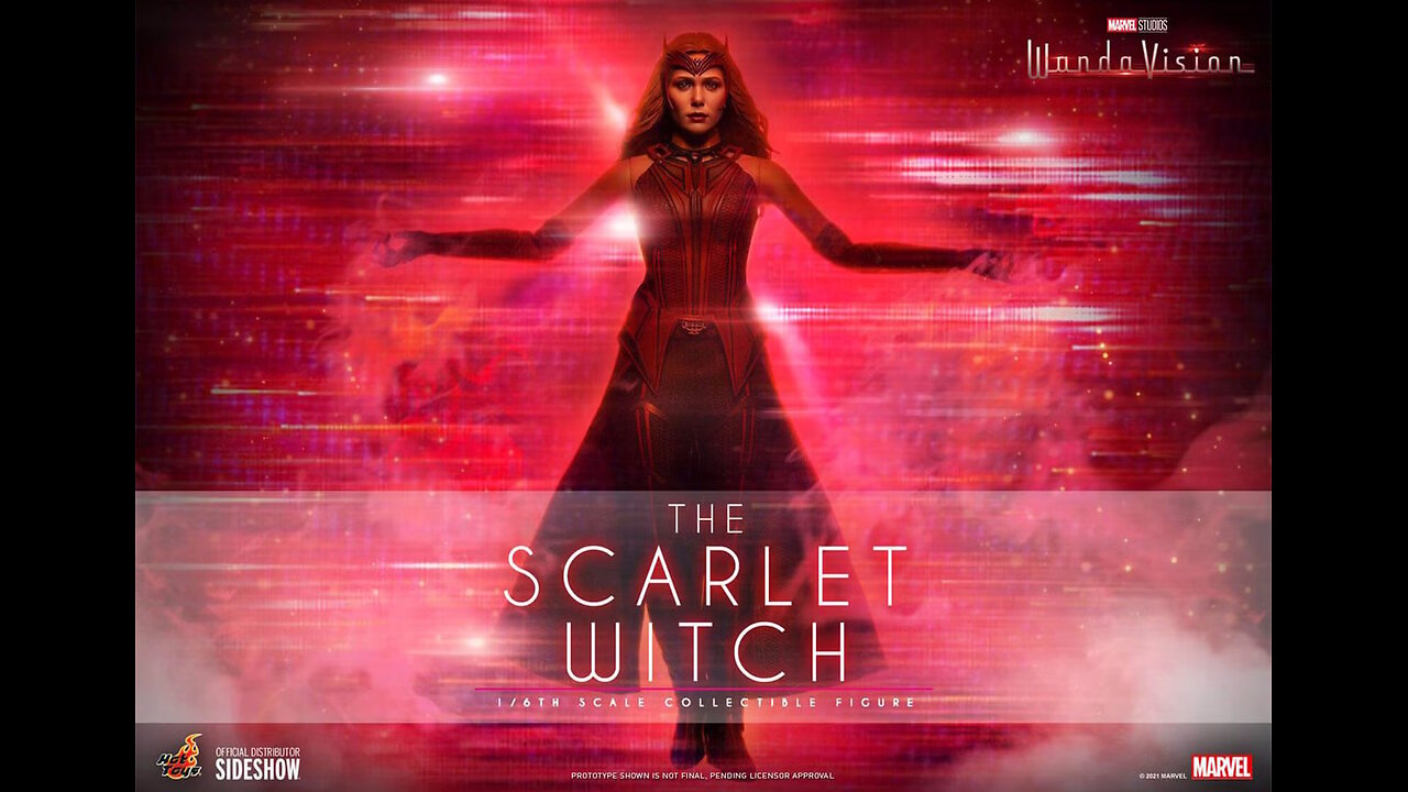 Marverl's WandaVision [Scarlet Witch Action Figure] 1/6 Hot Toys