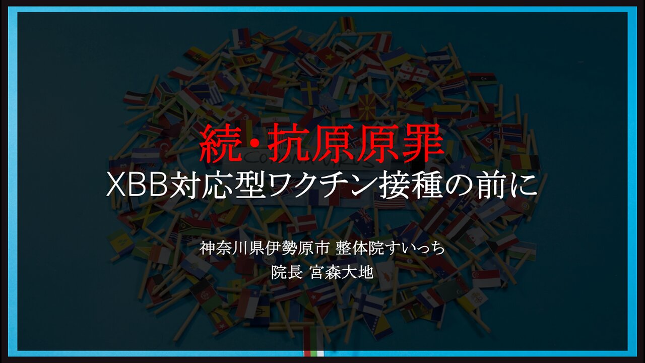 続・抗原原罪 〜XBB対応型ワクチン接種の前に〜