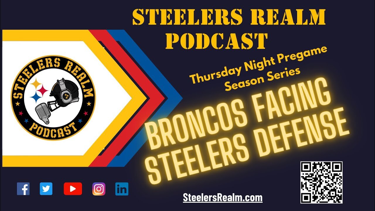 Broncos Face Steelers Elite Defense Pregame Show SRP S6-E27-263 9-12-2024