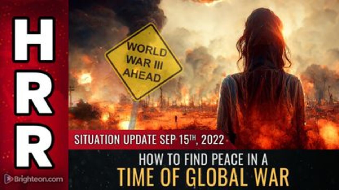 09-15-22 S.U. - How to Find PEACE in a Time of World WAR