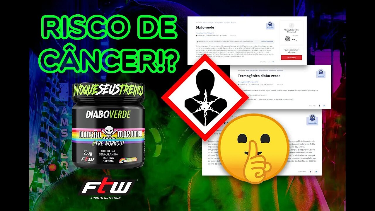 O QUE NINGUÉM FALA SOBRE O PRÉ-TREINO DIABO VERDE DA FTW E MANSÃO MAROMBA?