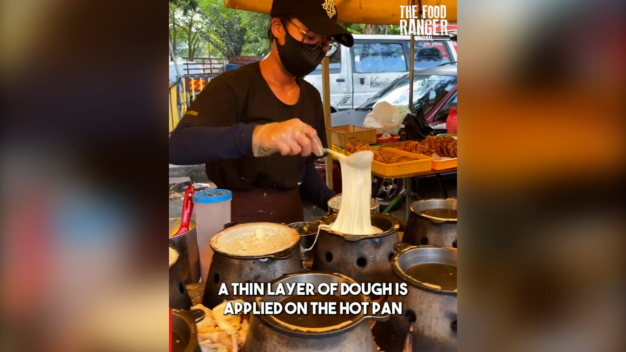 The fastest pancake master in the world, fully loaded, Trendy Food Words