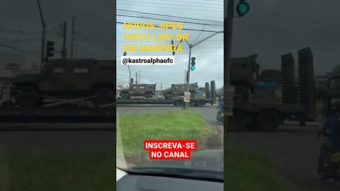 NOVOS JIPES DO EXÉRCITO BRASILEIRO EM MARINGÁ, PARANÁ #shorts #brasil #paraná