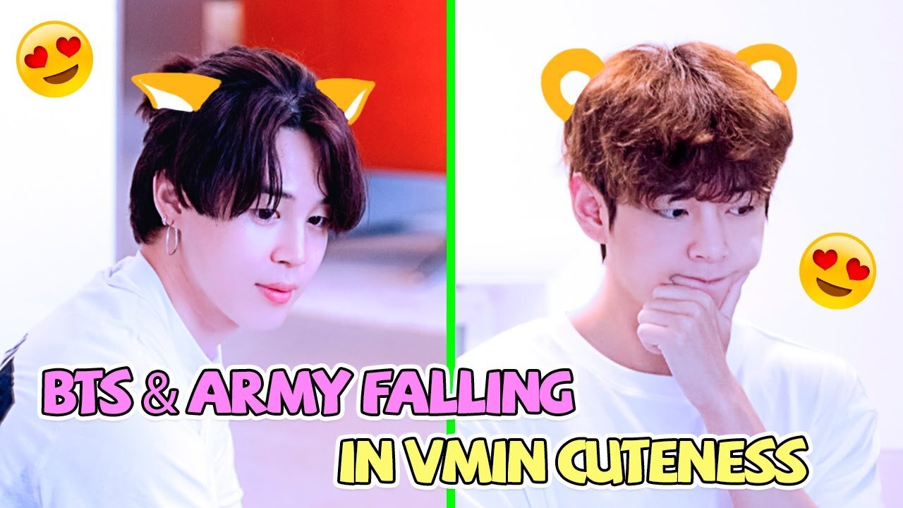 BTS & ARMY Falling In VMIN Cuteness