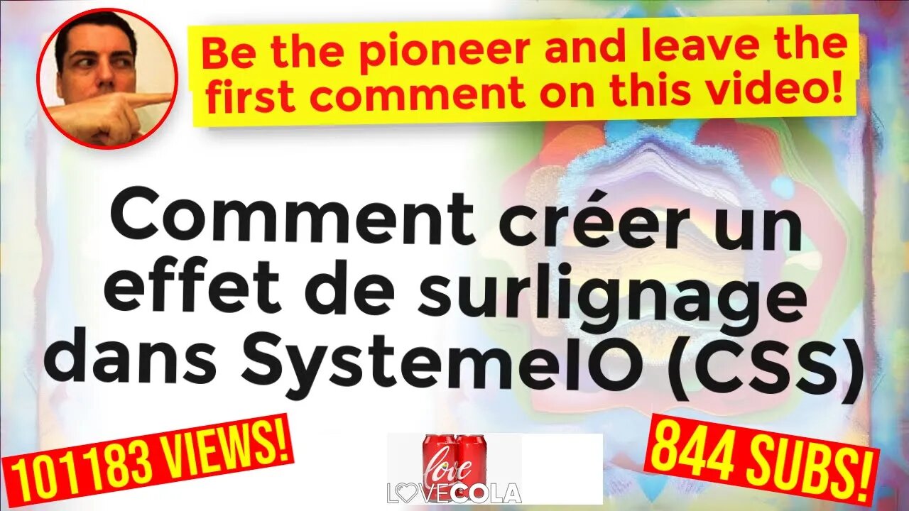 Comment créer un effet de surlignage dans SystemeIO (CSS)