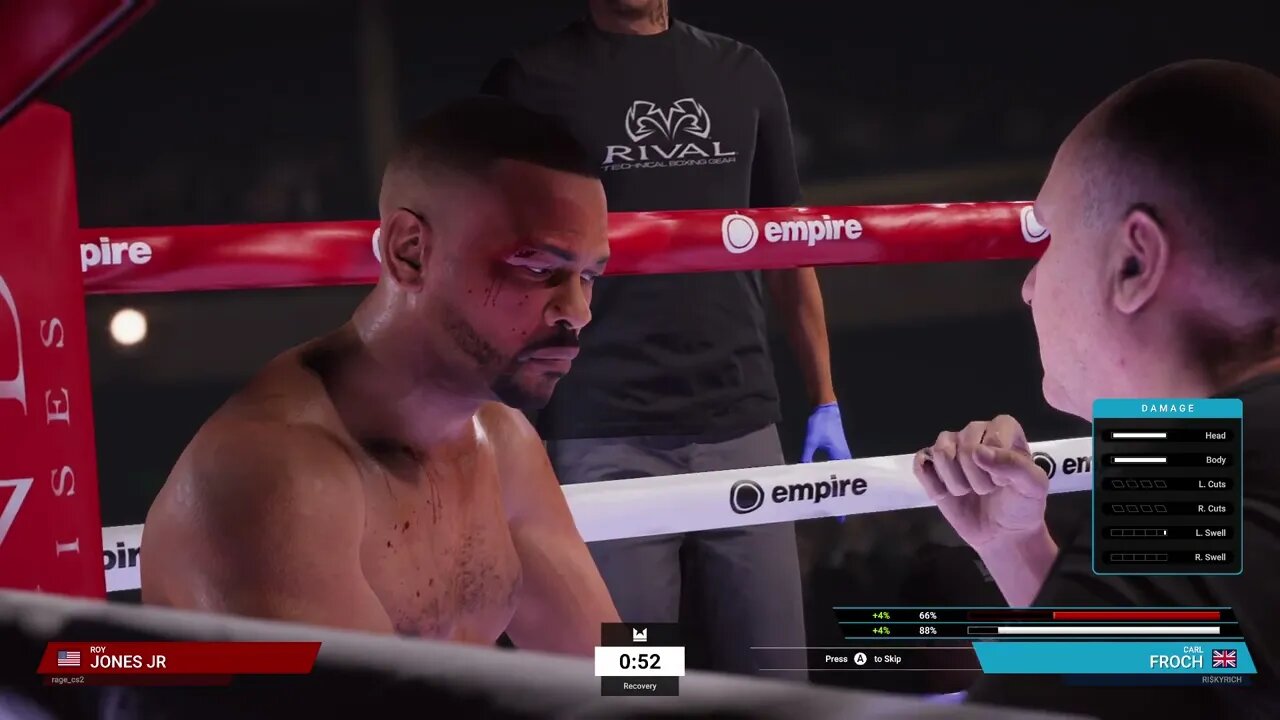 Undisputed Boxing Online Ranked Gameplay Roy Jones vs Carl Froch (Chasing Platinum)