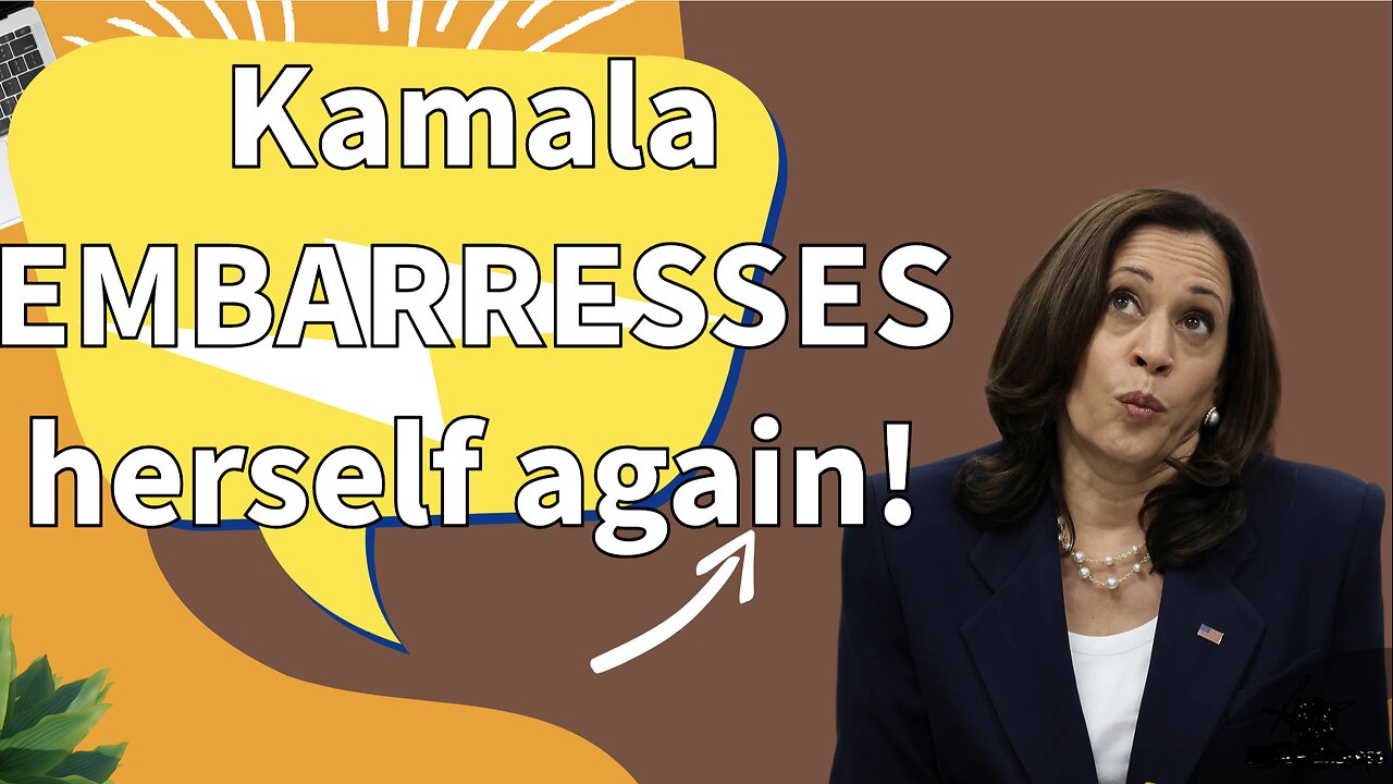 Kamala EMBARRESSES herself again!