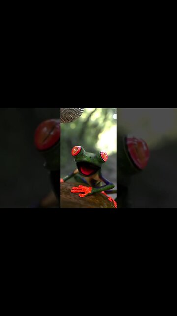 Techno frog 🐸