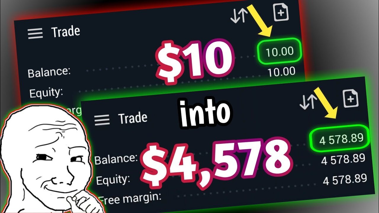 Turning $10 into $4578 | Following SMC Order Blocks - Proven Trading Method!