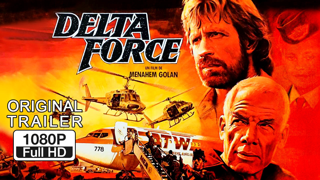 🍿 The Delta Force - (1986) ORIGINAL TRAILER - 1080p 🍿