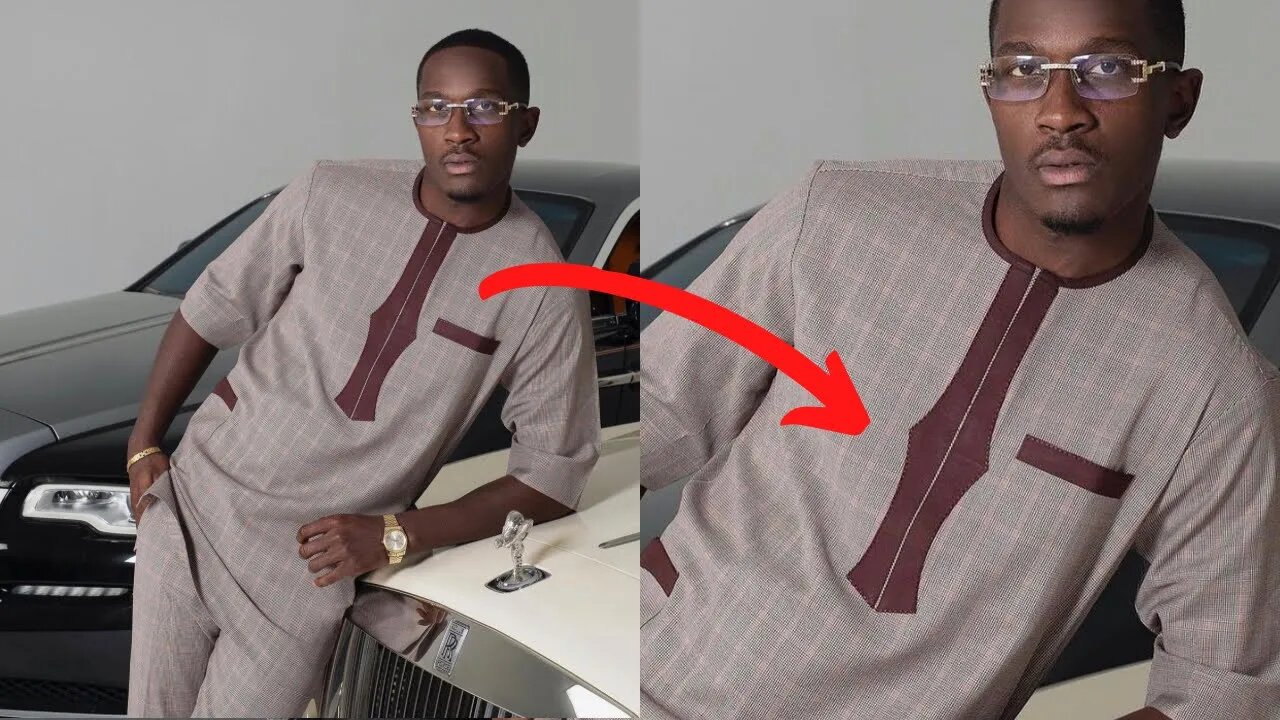 Senator placket cutting and sewing step by step tutorial