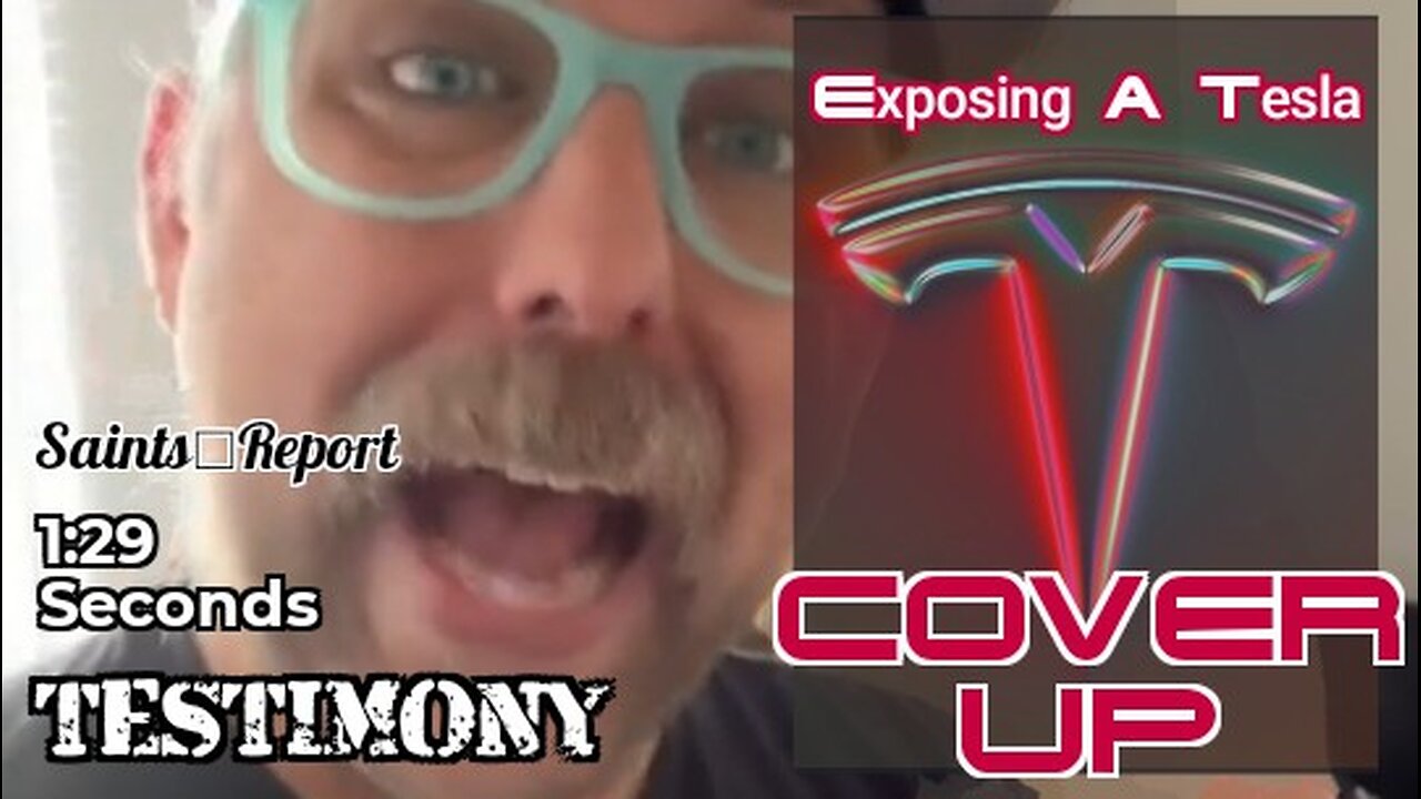 2906. TESLA COVER UP? | 1 Minute Testimony!