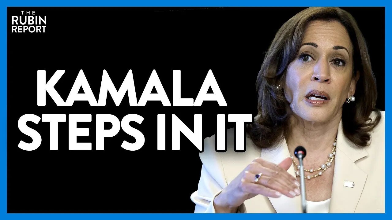 Kamala Incites Outrage with Blatantly Anti-White Remark | @The Rubin Report