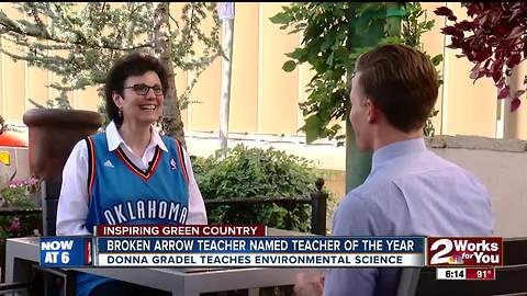 Broken Arrow teacher named 'Teacher of the Year'