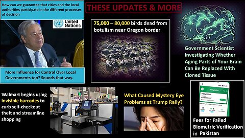 UN, Mystery Eye Problems at Rally, Botulism Kills 75,000 Birds & More