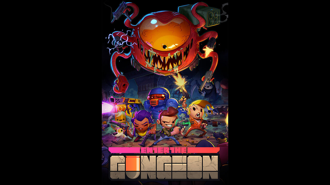 Bonus video! Playing some Enter the Gungeon. Everything decided to brake.