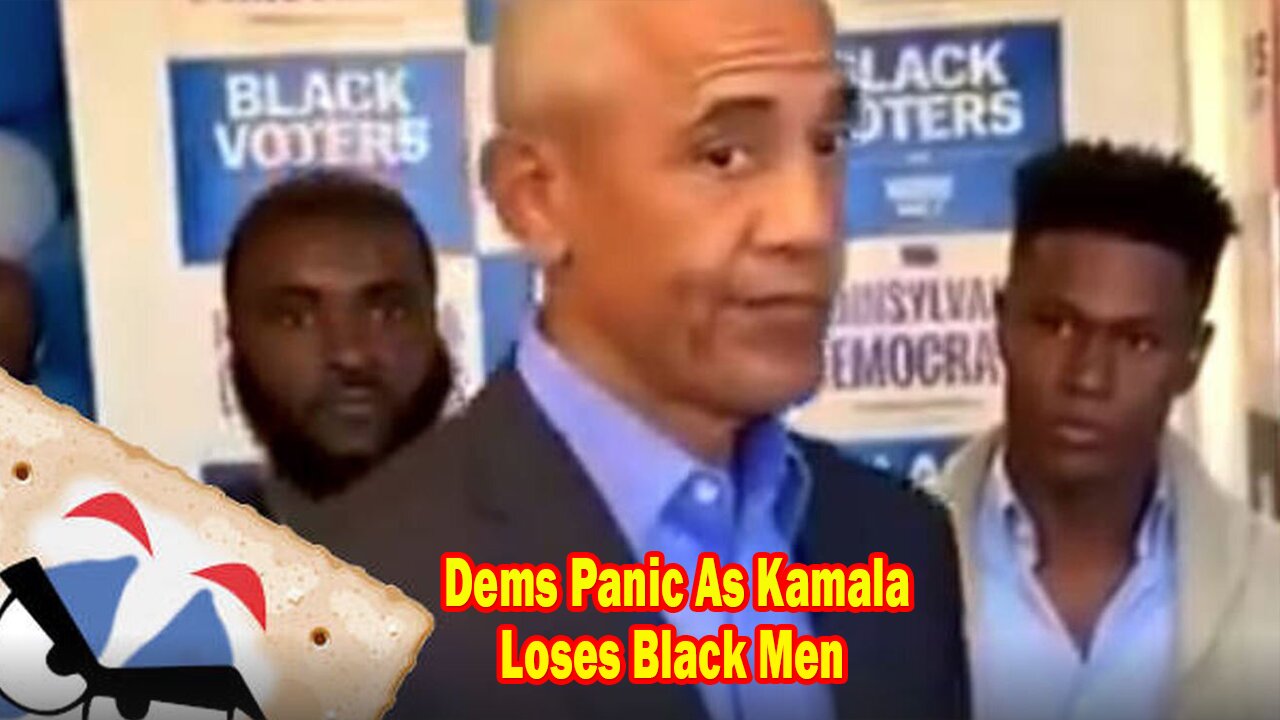 Salty Cracker: Dems Panic as Kamala Loses Black Men ReeEEeE Stream 10-11-24